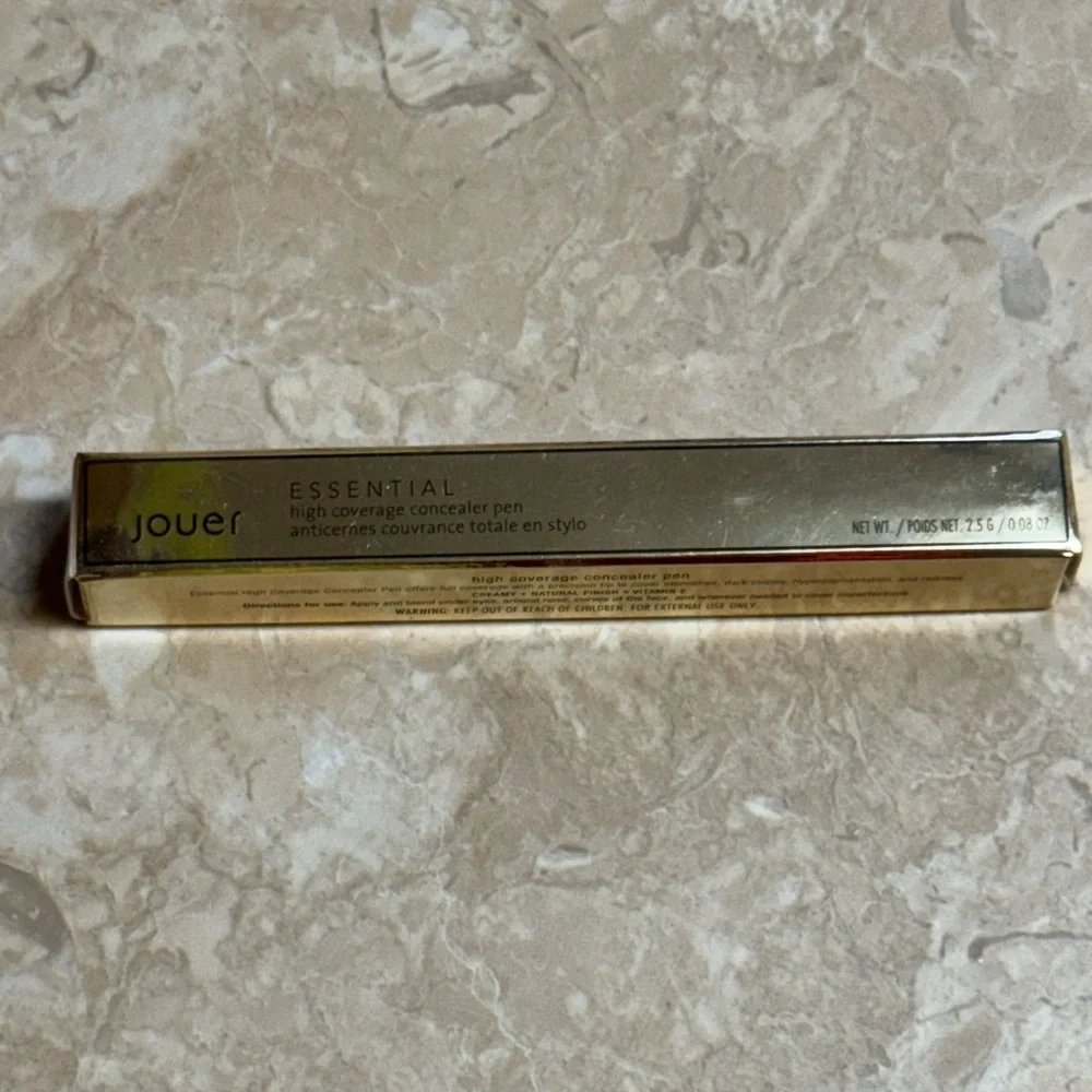 Jouer Essential High Coverage Concealer Pen SNOW New in Box